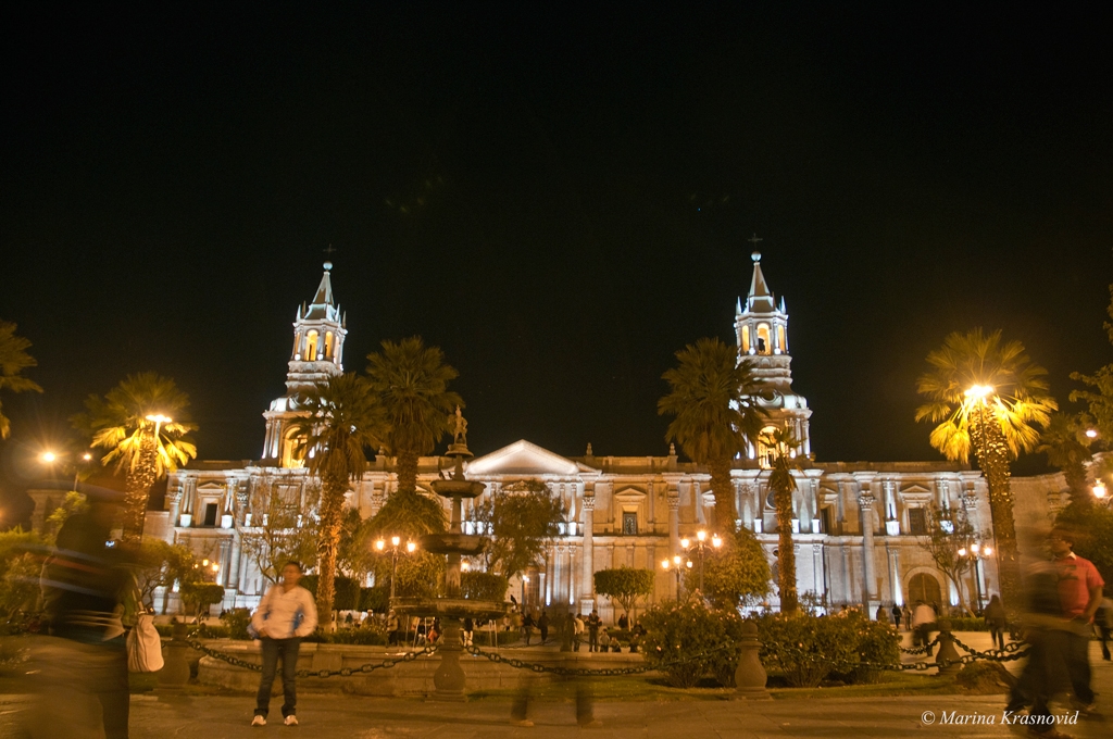 The Basilica Cathedral of Arequipa