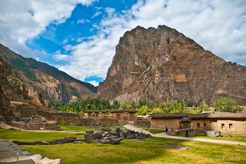 Inca's trail through the Sacred Valley